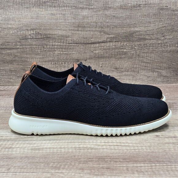 Cole Haan Other - Cole Haan 2.ZERØGRAND Stichlite Men's Size 12M Black Oxford Dress Shoes (C27568)